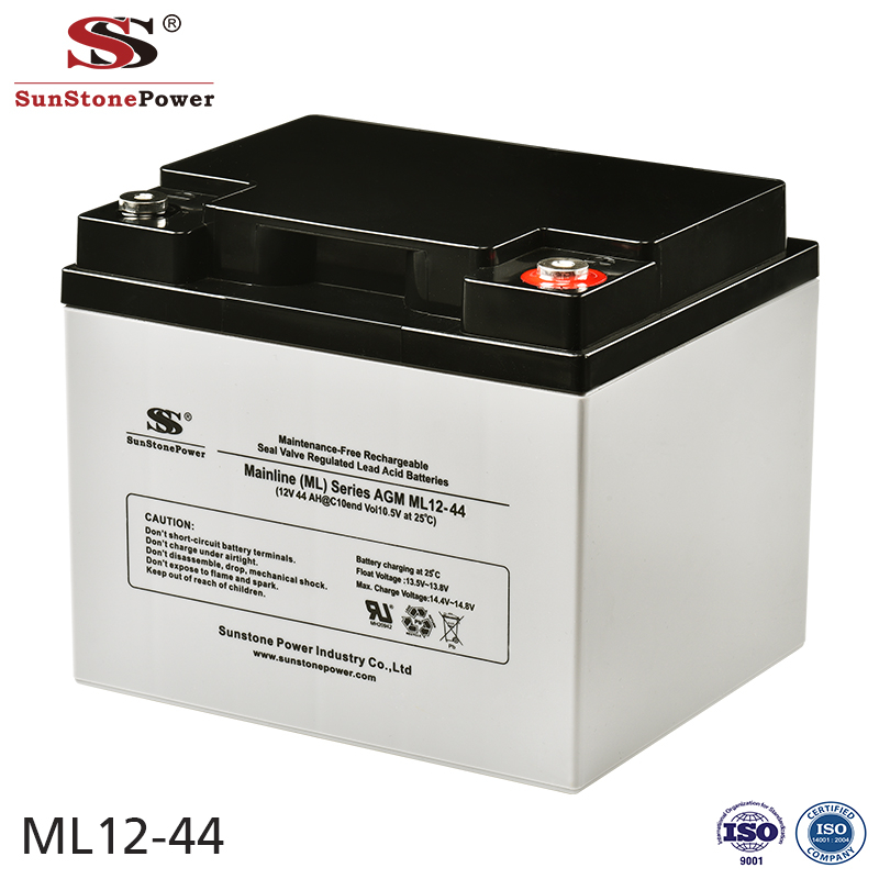 Sunstone Power 12V 44AH Rechargeable Deep Cycle VRLA Storage Battery