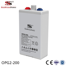 Sunstone Power OPzV 2V 200AH Long Life Deep Cycle Tubular Gel Battery